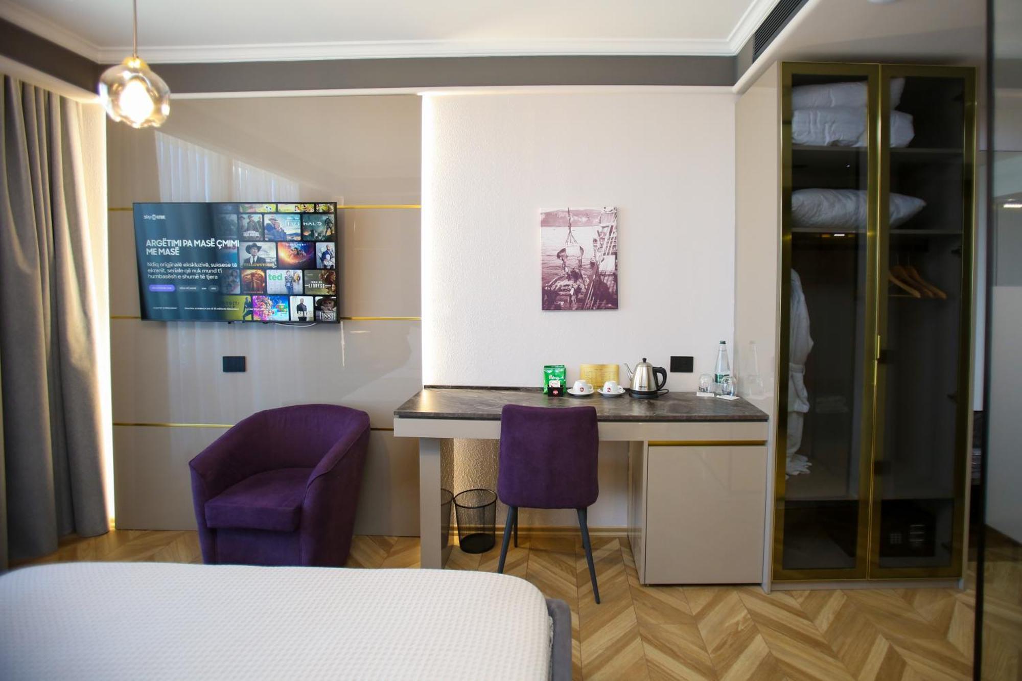 Belvedere Hotel & Spa Vlorë Buitenkant foto